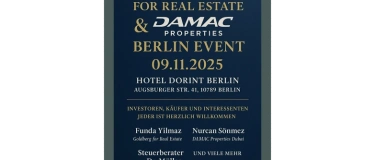 Event-Image for 'EXKLUSIVES DAMAC BERLIN EVENT'