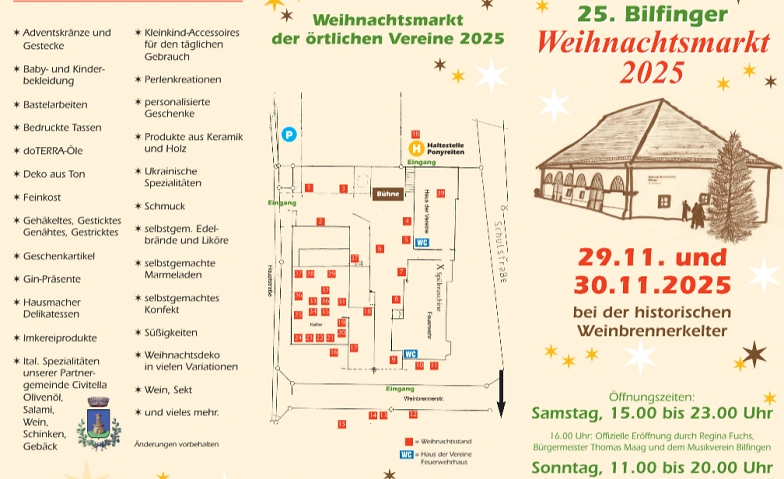 Event-Image for '25. Bilfinger Weihnachtsmarkt'