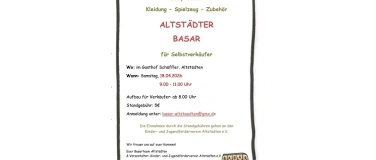 Event-Image for 'Basar Baby & Kind - Kleidung, Spielzeug, Zubeh&ouml;r'