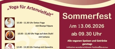 Event-Image for 'Sommerfest - Yoga f&uuml;r Artenvielfalt'