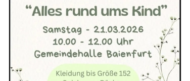 Event-Image for 'Kleiderbasar Kinderbasar'