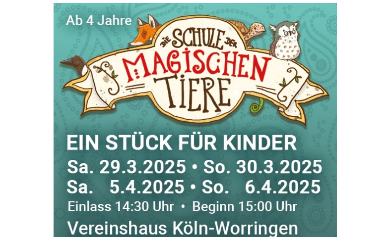 Event-Image for '"Die Schule der magischen Tiere - Ashanti ist weg"'