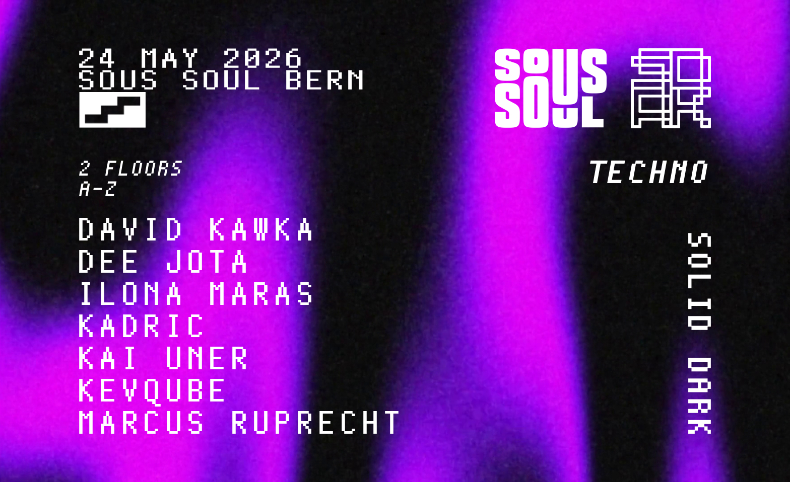 SOLID DARK x SOUS SOUL SOUS SOUL, Bern Tickets