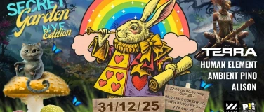 Event-Image for 'Secret Garden NYE w/ Terra, Human Element, Alison, Ambient P'