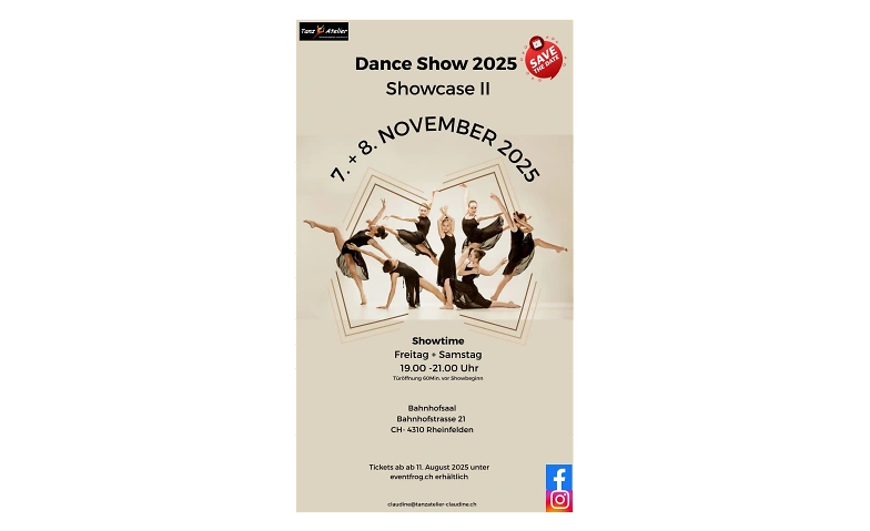 Tanzshow 2025  " Showcase II" Tickets