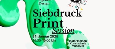 Event-Image for 'Siebdruck Printsession Drucke Dein eigenes Design'