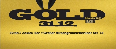 Event-Image for 'GOLDhasenSILVESTER 2025'