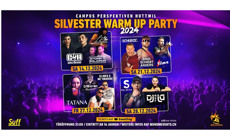 Silvester warm up Party 2024 ${singleEventLocation} Tickets