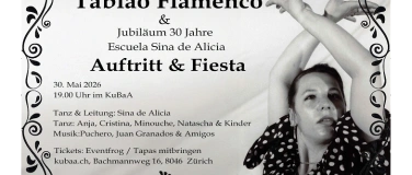Event-Image for 'Flamenco Tablao - 30 Jahre Jubil&auml;um Escuela Sina de Alicia'