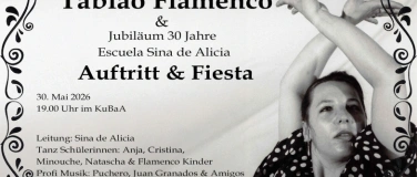 Event-Image for 'Flamenco Tablao - 30 Jahre Jubil&auml;um Escuela Sina de Alicia'