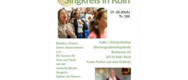 Event-Image for 'Singkreis "circle of Joy" mit S&auml;ngerin Sabine van Baaren'