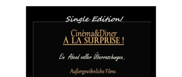 Event-Image for 'Cinema & Diner a la Surprise  SINGLE Treffen Edition ( Ü40 )'