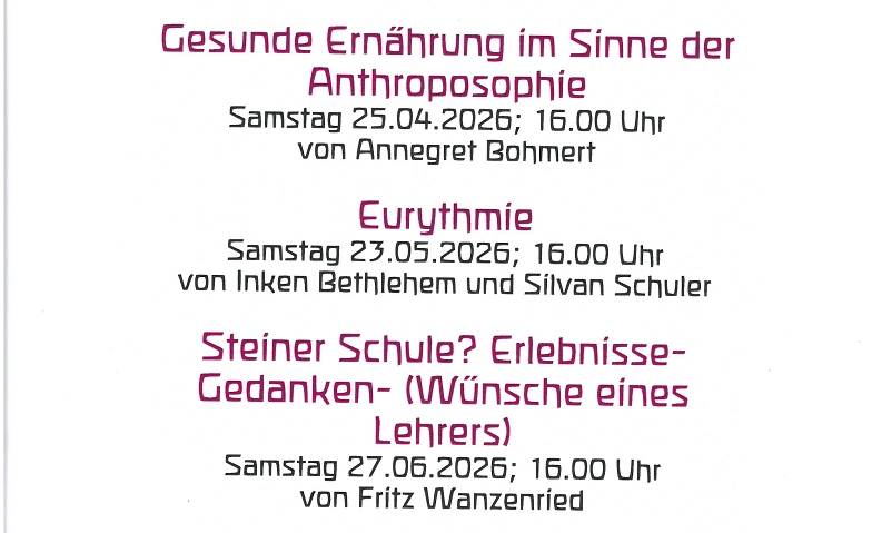 &ouml;ffentlicher Vortrag Billets