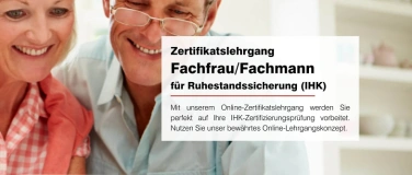 Event-Image for 'Fachmann/-frau für Ruhestandssicherung (IHK)'