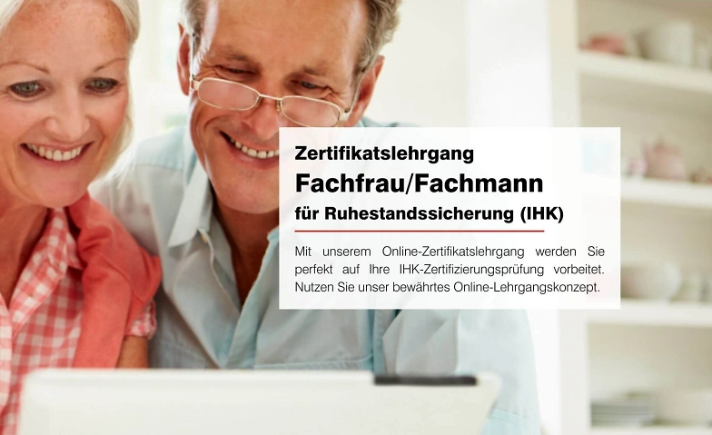 Fachmann/-frau f&uuml;r Ruhestandssicherung (IHK) Billets