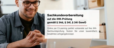 Event-Image for 'Vorbereitungslehrgang  IHK-Sachkundeprüfung gemäß § 34d GewO'