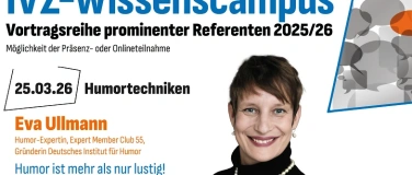 Event-Image for 'IVZ Wissenscampus 25/26 Ibbenb&uuml;ren /Eva Ullmann'
