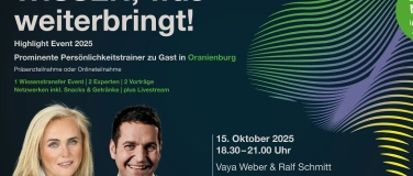 Event-Image for 'WISSEN, was weiterbringt! 2 Highlight Events 2025'