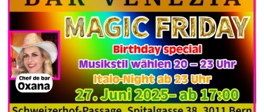 Event-Image for 'MAGIC FRIDAY ITALO'