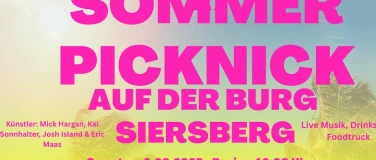 Event-Image for 'Sommer Picknick auf der Burg Siersberg mit Eric Maas ....'
