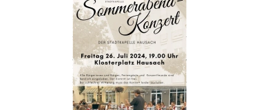 Event-Image for 'Sommerabendkonzert der Stadtkapelle Hausach'