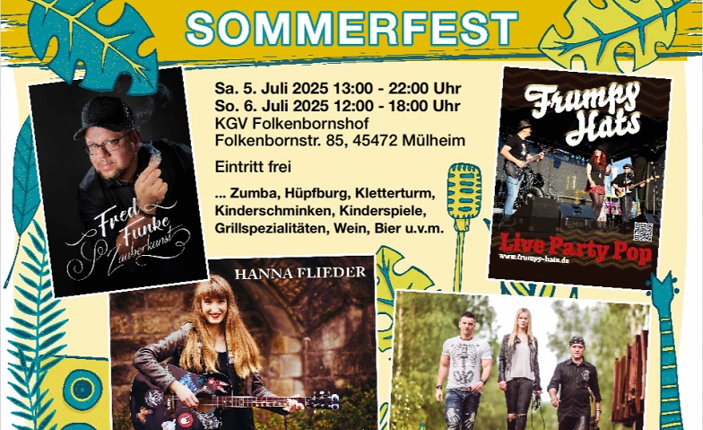 Event-Image for 'Sommerfest im KGV am Folkenbornshof 5+6.07.2025'