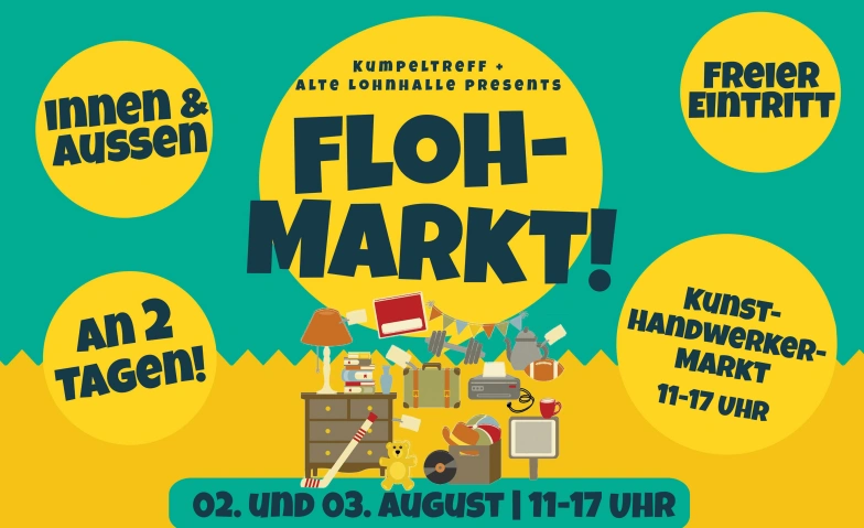Event-Image for 'Flohmarkt - Alten Lohnhalle Wattenscheid by Knepper Manageme'