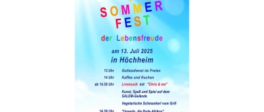 Event-Image for 'Sommerfest der Lebensfreude bei SALEM Höchheim'