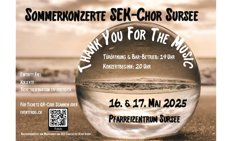 Sommerkonzerte SEK-Chor ${singleEventLocation} Tickets