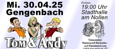 Event-Image for 'Tanz in den Mai mit Tom und Andy und Steffi'