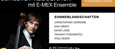 Event-Image for '„Sonnenlandschaften“ – Benedict Kloeckner & E-MEX Ensemble'