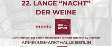 Event-Image for '22. Lange "Nacht" der Weine meets Vinaltum'