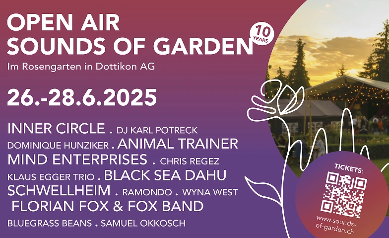 Indie am Sounds of Garden Open Air Music Festival 2025 Tickets