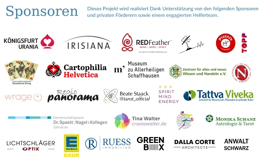 Logo de sponsoring de l'&eacute;v&eacute;nement TAROT-Festival "The Heart & Science of Tarot" (22.-25.10.26)