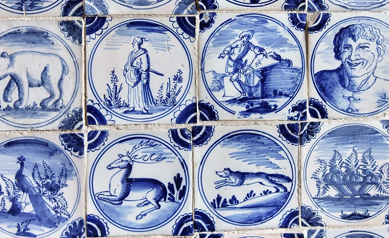 Event-Image for 'Ein Schloss in Blauwei&szlig; - F&uuml;hrung und Workshop f&uuml;r Kinder'