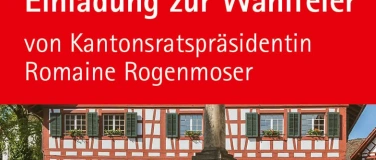 Event-Image for 'Wahlfeier f&uuml;r Kantonsratspr&auml;sidentin Romaine Rogenmoser'