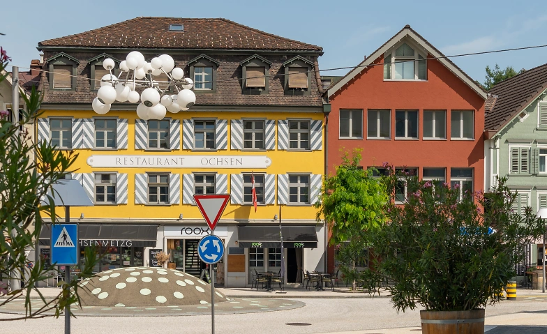 Stadtf&uuml;hrung Gossau mit dem Velo Billets