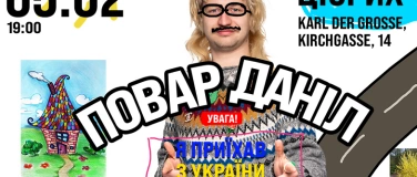 Event-Image for 'Ukrainian Stand Up : Повар Даніл в Цюриху!'