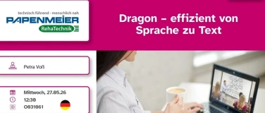 Event-Image for 'Dragon &ndash; effizient von Sprache zu Text'