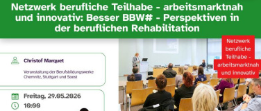 Event-Image for 'Besser BBW# - Perspektiven in der beruflichen Rehabilitation'