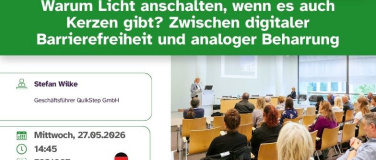 Event-Image for 'Digitale Barrierefreiheit vs. analoge Beharrung'