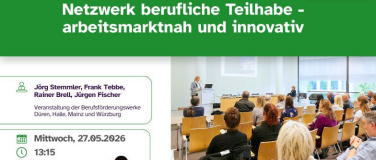 Event-Image for 'Netzwerk berufliche Teilhabe - arbeitsmarktnah und innovativ'