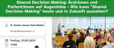 Event-Image for 'Shared Decision Making: Heute und morgen'