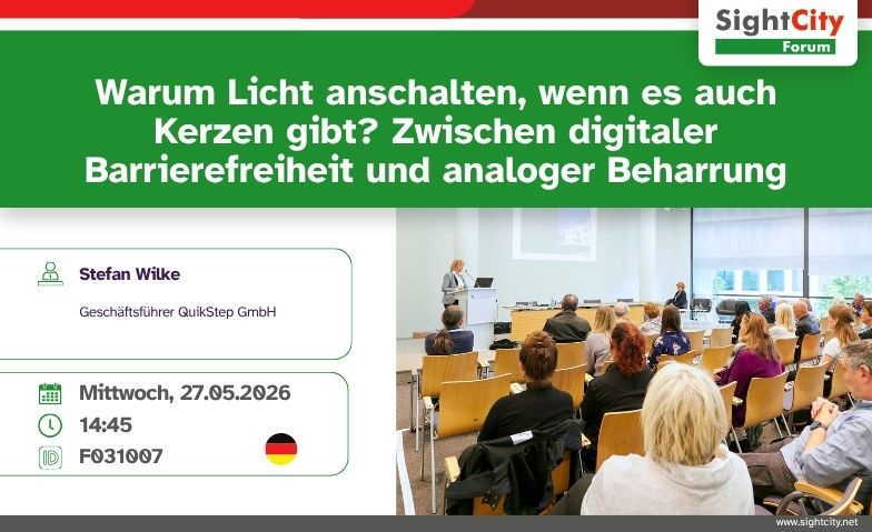 Digitale Barrierefreiheit vs. analoge Beharrung Tickets