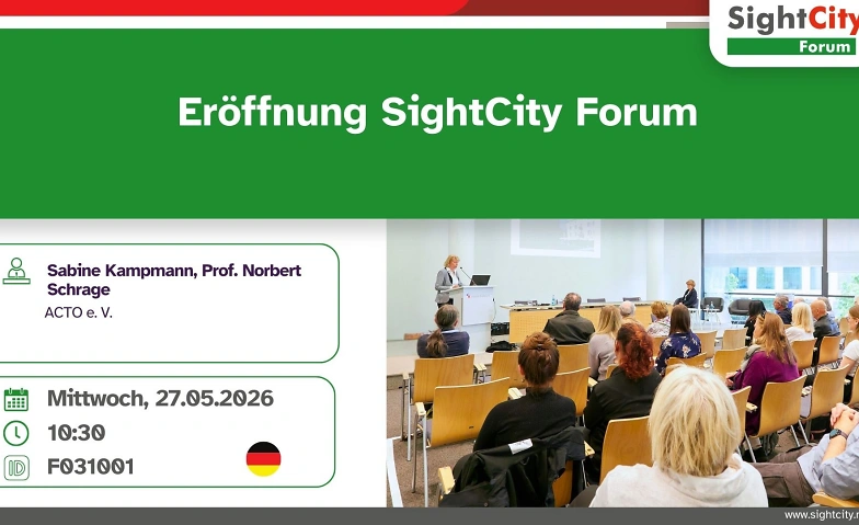 Er&ouml;ffnung des SightCity Forum Tickets