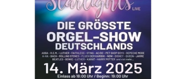 Event-Image for 'Starlight LIVE - Größte Orgelshow Deutschlands'