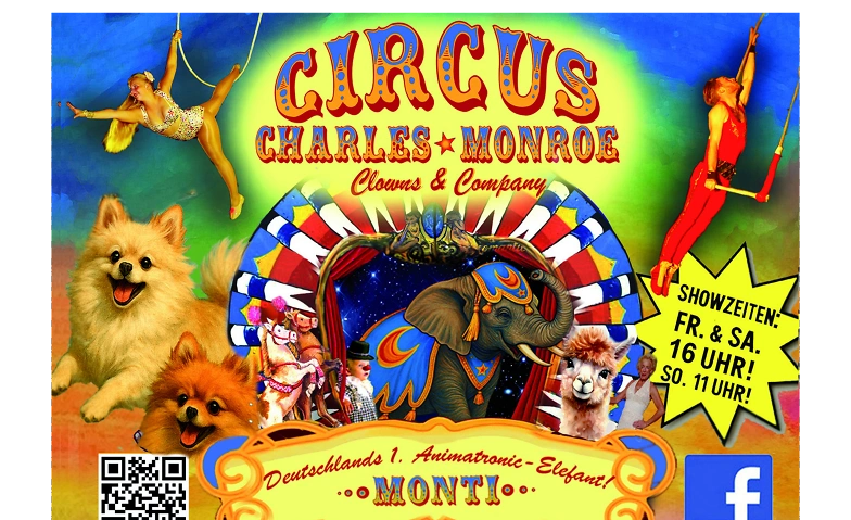 Event-Image for 'Circus Charles Monroe Ihr Familienzirkus in Köln!'