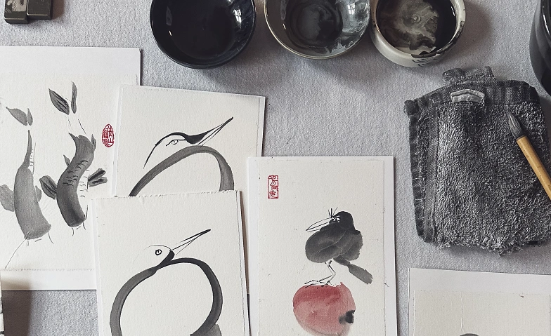 Die zeitlose Kunst des sumi-e Tickets