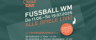 Event-Image for 'Fussball WM 2026 Public Viewing SCHWEIZ v.s. BOSNIEN-HERZEG.'
