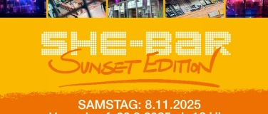 Event-Image for 'SHE-BAR & Danceclub - Sunset Edition - die Frauenpartyr'